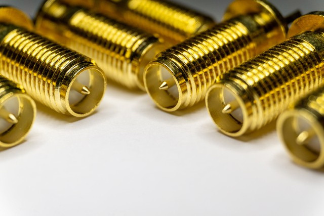 High quality Titanium gold hex flange head bolt for motorcycle