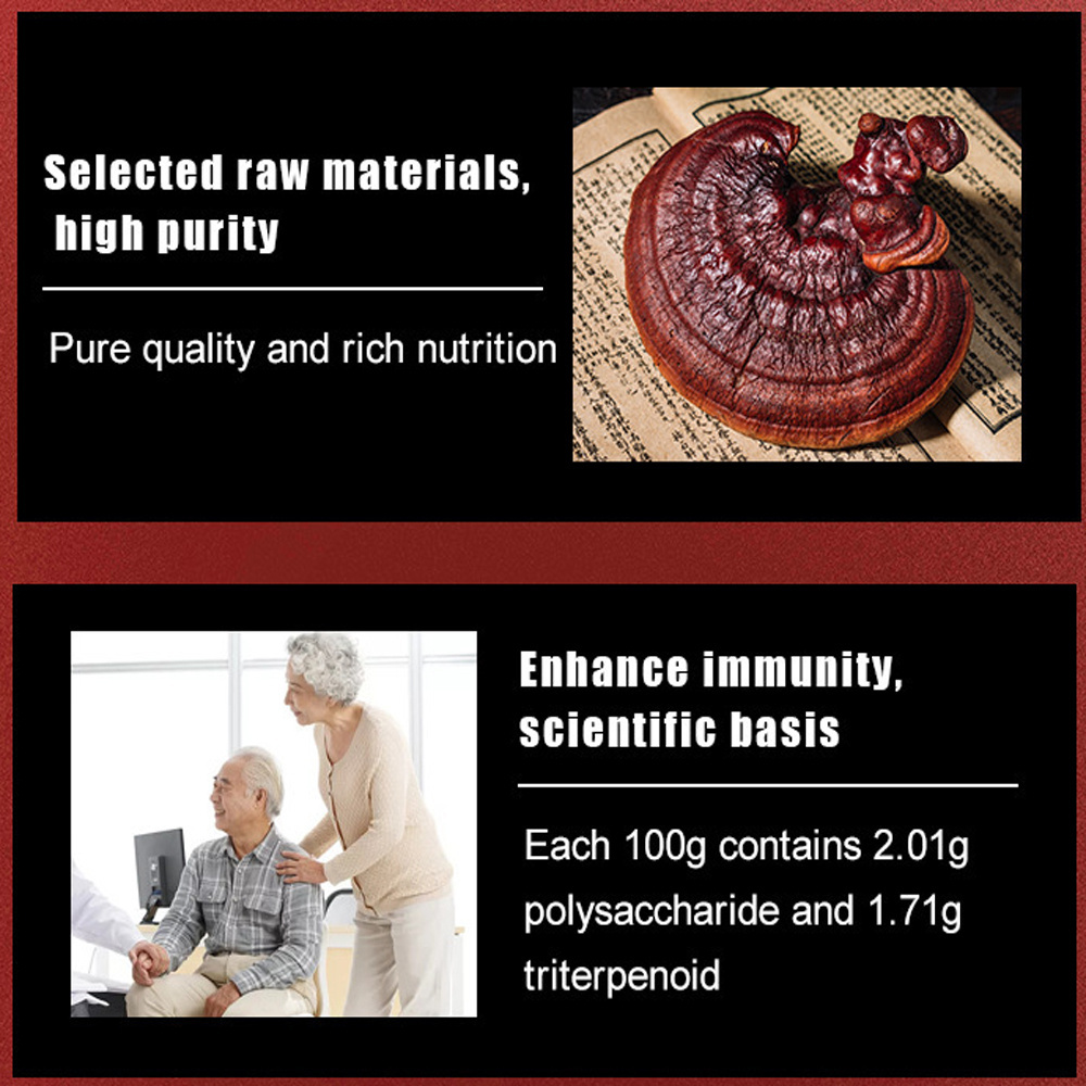 New Arrival Selenium-enriched Broken Ganoderma Lucidum Spore Powder Capsules