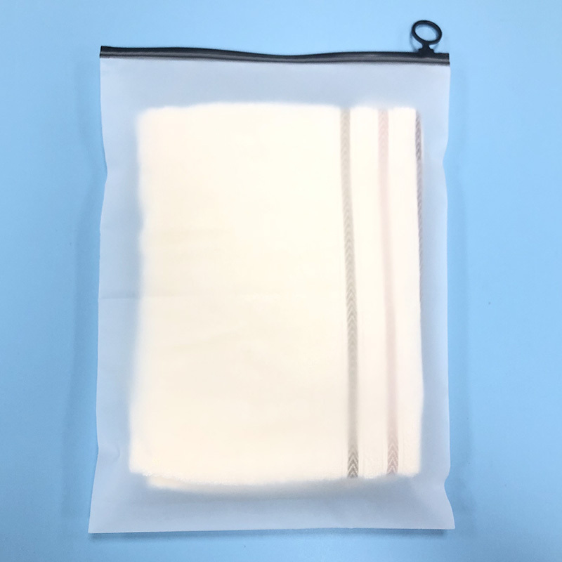 Compostable Printing Transparent Biodegradable Clear Frosted Zipper Packing Ziplock Custom Logo Plastic Clothing Packaging Bag