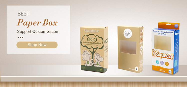 Eco Friendly Biodegradable Box Packing Kraft Product Carton Logo Paper Custom Packaging Boxes