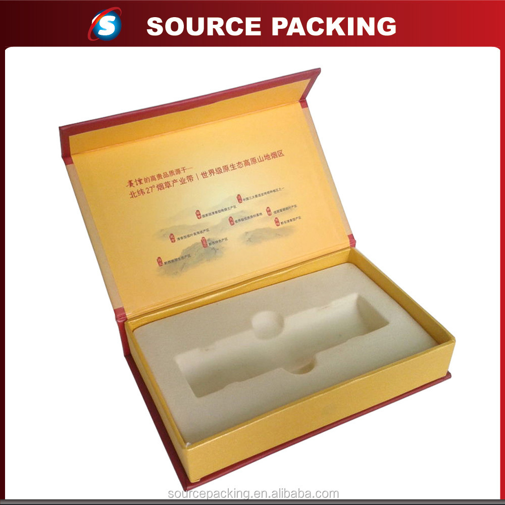 Custom Logo Printing Magnetic Close Paper Cardboard Gift Packaging Box with Custom Foam Insert