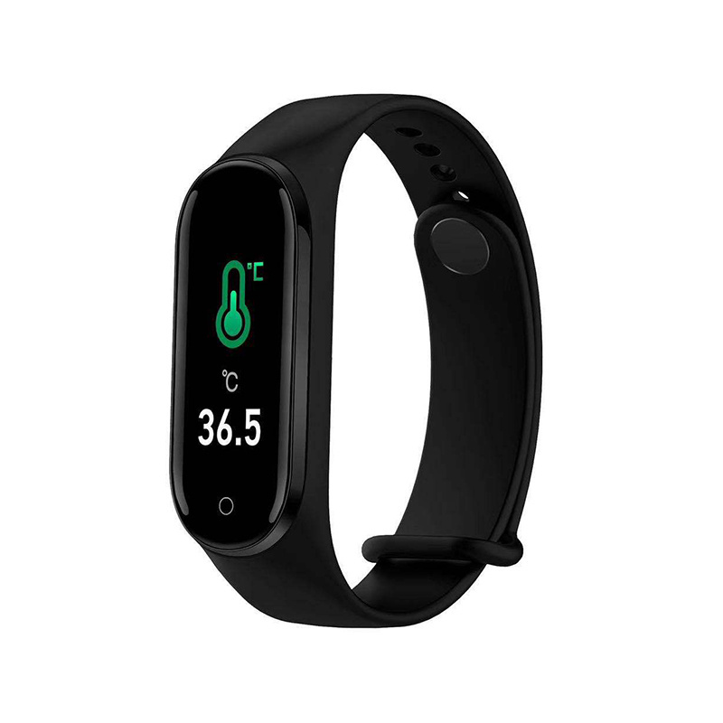 Best Seller Amazon Test Pulse M5 Smart Watch Bracelet For Body Temperature