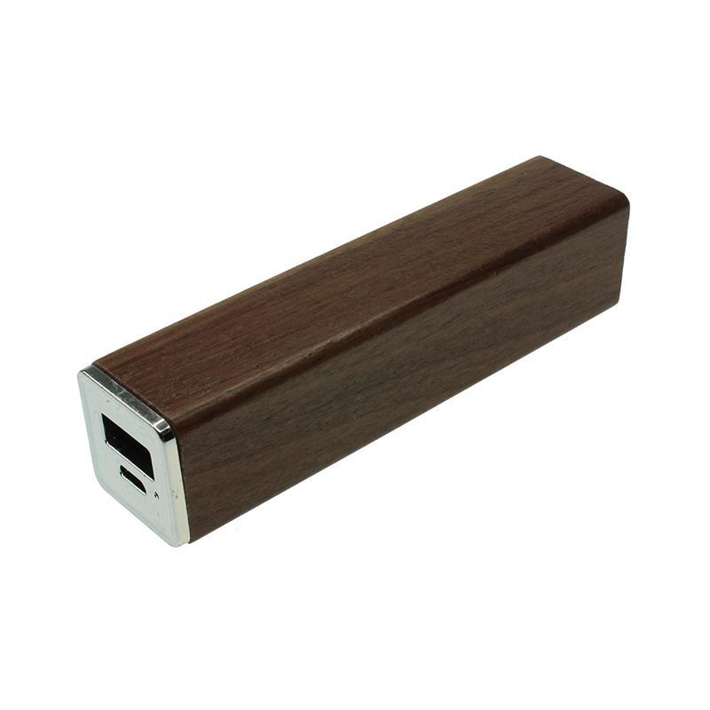 Laptop Powerbank Wooden Power Banks Eco Friendly Square Cute Portable Charger With Your Branding Logo