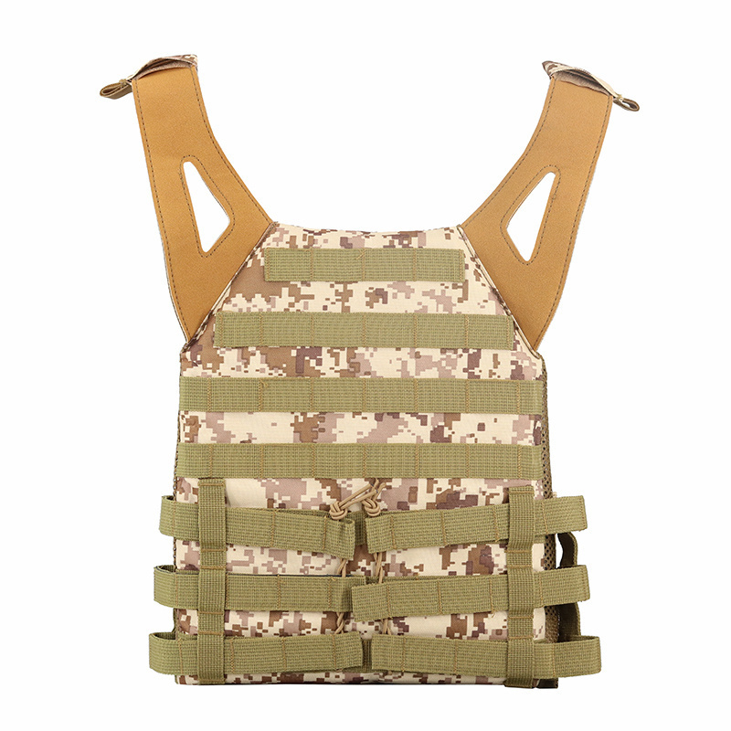 Desert camo Combat Tactical Plate Carrier Waterproof Safety Tactical Molle Vest