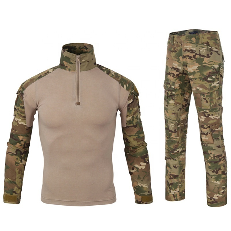 Jungle Tactical Tight Outdoor Sports Uniform Camouflage Suit Combat Frog Uniform