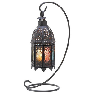 Iron  indoor decoration Morocco antique storm lantern   decorative lantern