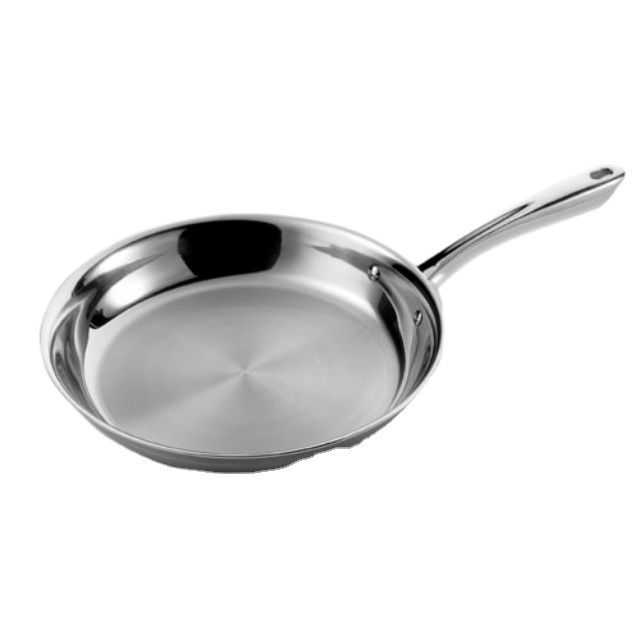 Wholesale customization kitchen cooking nonstick pots and pans stainless steel sauce pan cookware set Ready stock  AND