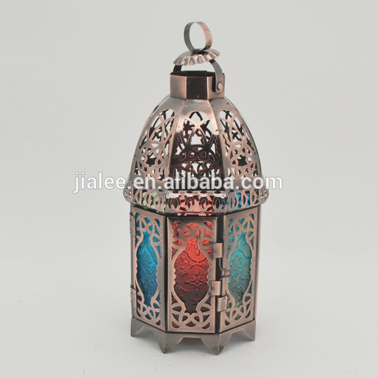 Iron  indoor decoration Morocco antique storm lantern   decorative lantern