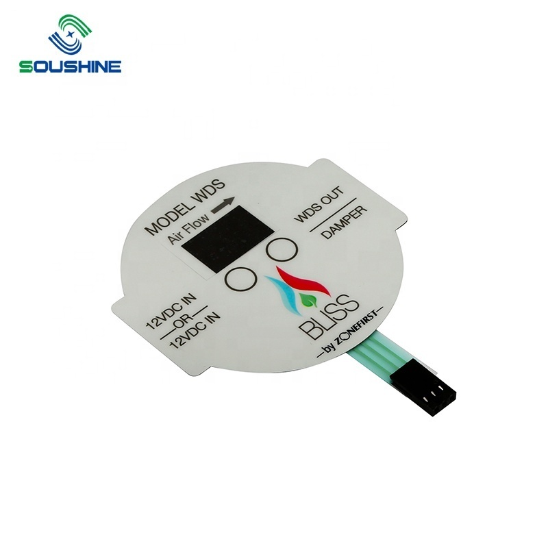 Hot Sale Low-Priced DIY Capacitive Touch Membrane Switch 1 Row 4 Key KeyboardSwitch FPC Membrane