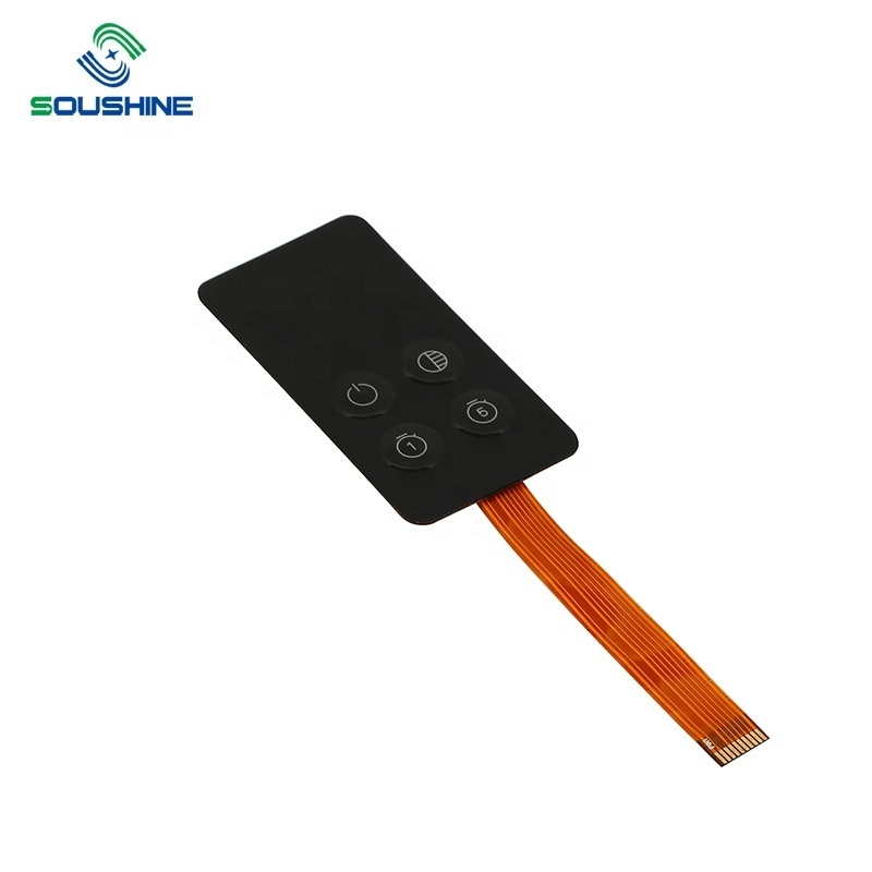 Custom Battenfeld logo capacitive touch membrane keypad switch b2 unilog membrane switch