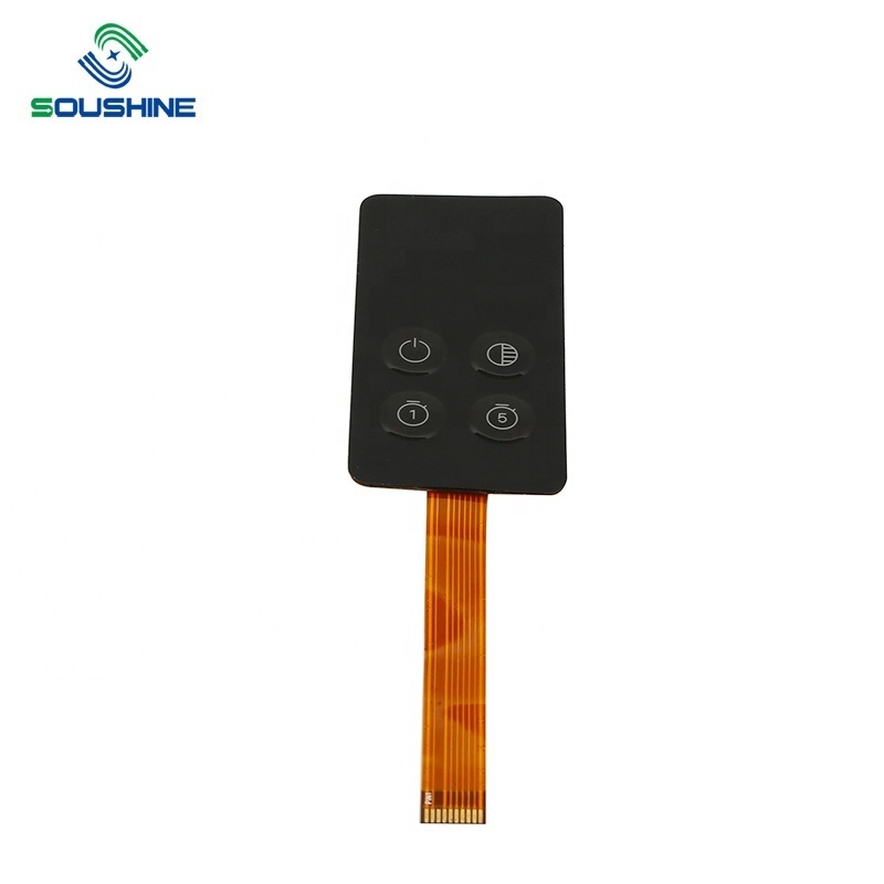 Custom Battenfeld logo capacitive touch membrane keypad switch b2 unilog membrane switch