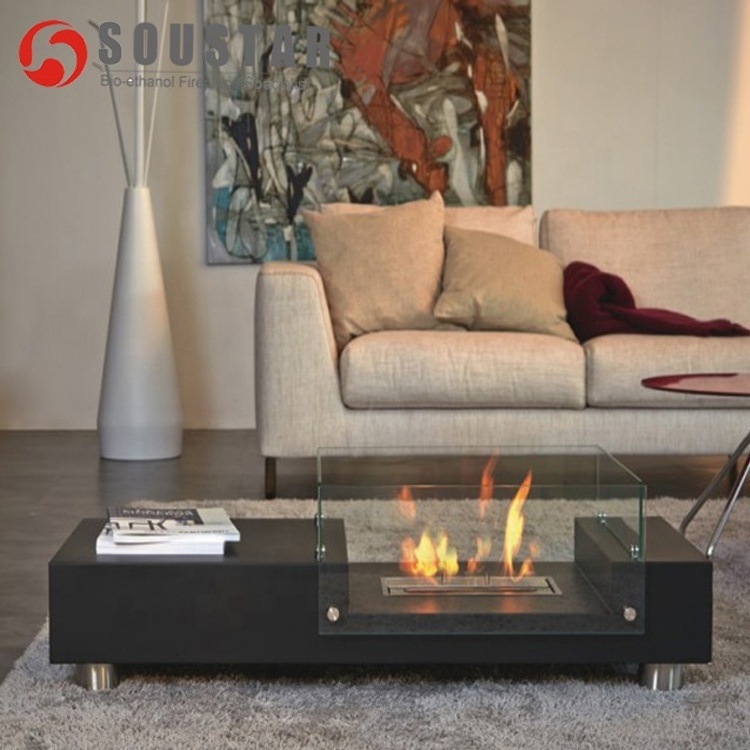 Factory direct sale 72 inch indoor bio ethanol fireplace