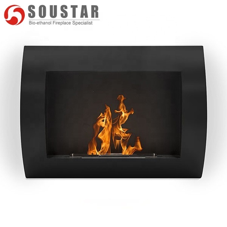 Chinese brand indoor wall mount bioethanol fireplace