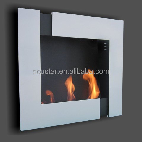 2016 made in china wall mounted inserted ethanol fireplace gel burner fireplace