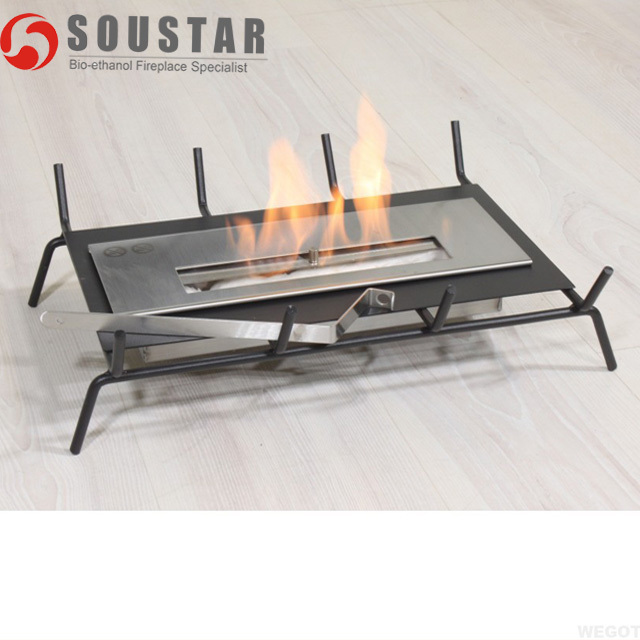 Cute Mini Ethanol Fire Grate for Living Room Decoration Home Fireplaces