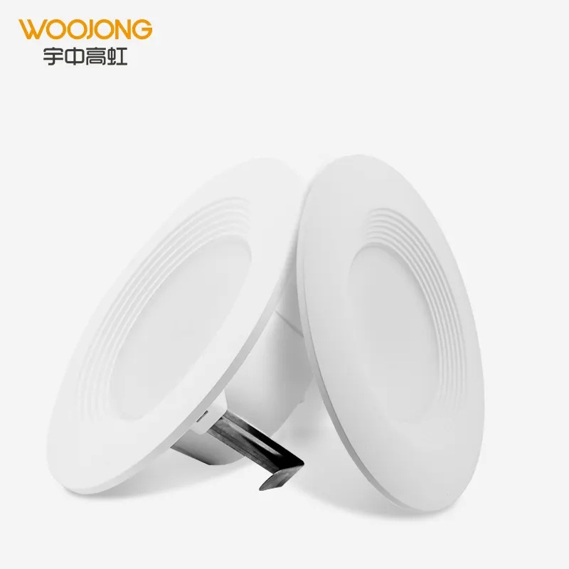 WOOJONG Hot-sales Indoor DImmable Downlight 4 inch 8.6W Recessed Down LIght Retrofit LED Lighting with 5 Year Warranty