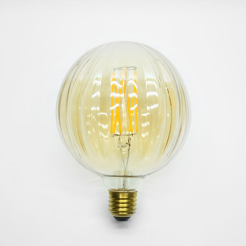 Woojong 360 Degree G95 4W 220-240V Warm White String Lighting Replacement LED pumpkin Filament Bulbs Vintage Edison bulb Lamp