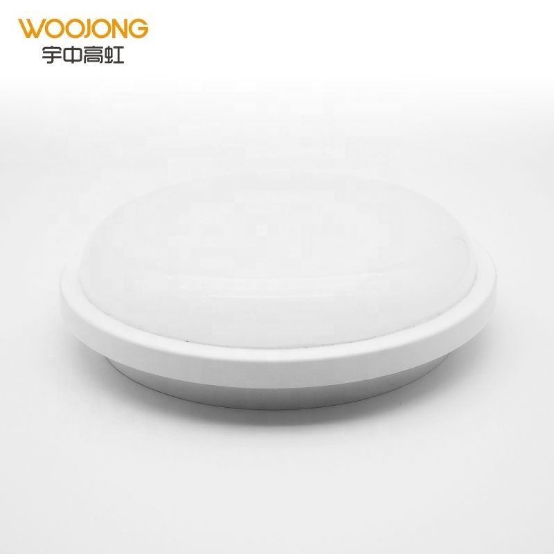 Woojong 2022 new design 15W Led Ceiling Light IP54 Moisture-proof Wall Lamp Round  Led Light for Bathroom