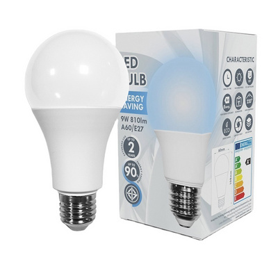 A19 A60 led light bulb E27 B22 led bulb  focos led 5W 7W 8.5W 9W 10W 12W 15W CE ERP2 ROHS LVD EMC