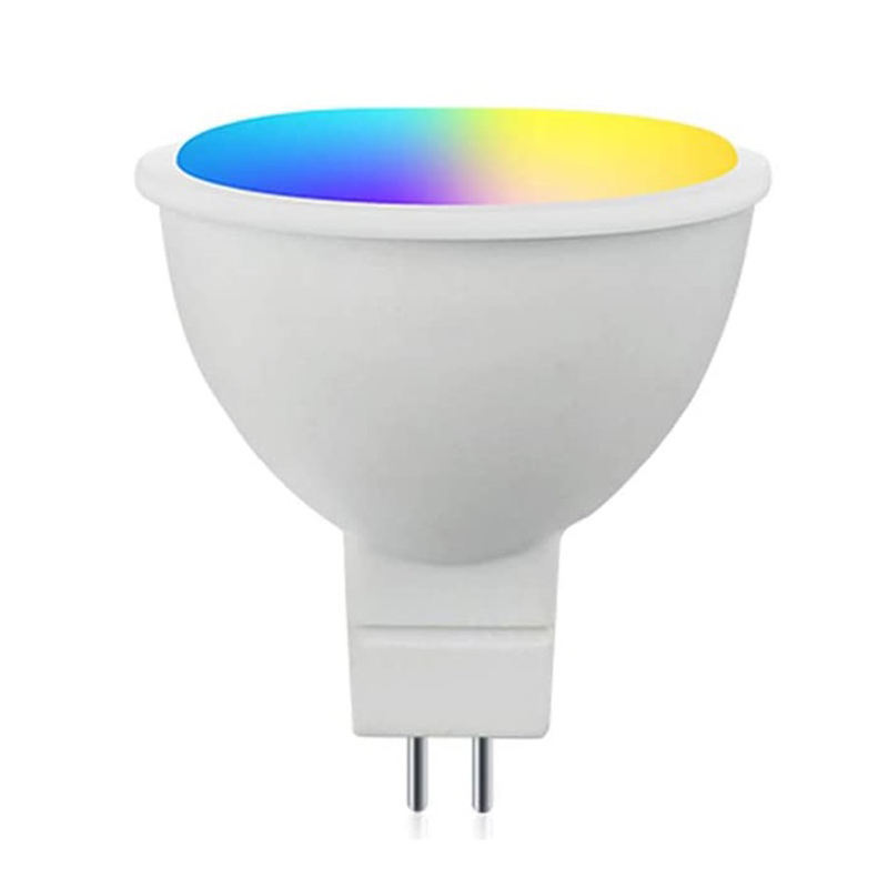 WOOJONG hot selling WIFI TUYA RGB led spotlight MR16 smart  LED light bulb