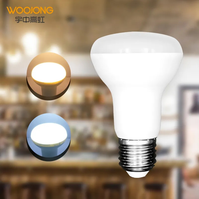 WOOJONG Reflector LED Lighting Bulbs Wholesale 13W R80 R Shape Bulb 175-265V LED Indoor Lighting Factory Wholesale R Lamp