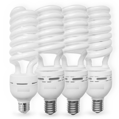 WOOJONG Wholesale Price Full Spiral CFL 4u 75W Fluorescent Energy Saving Lamp Bulb CFL 85 Watt E40