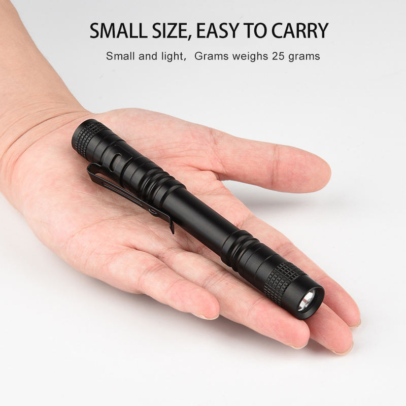 Woojong led Flshlights Pen Light Led Mini Rechargeable hunting Torch Flashlights pen light medical