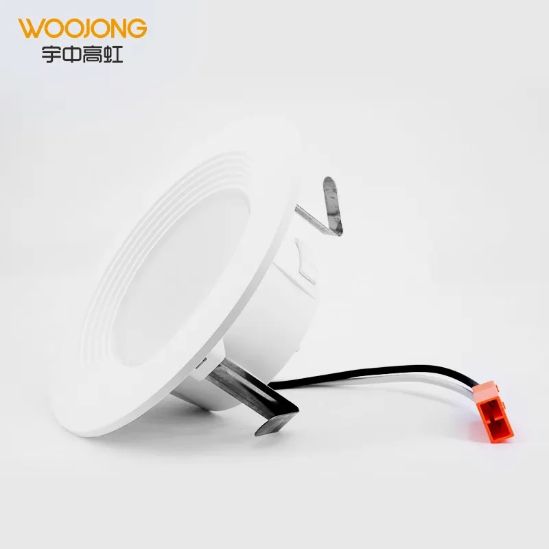 WOOJONG Hot-sales Indoor DImmable Downlight 4 inch 8.6W Recessed Down LIght Retrofit LED Lighting with 5 Year Warranty