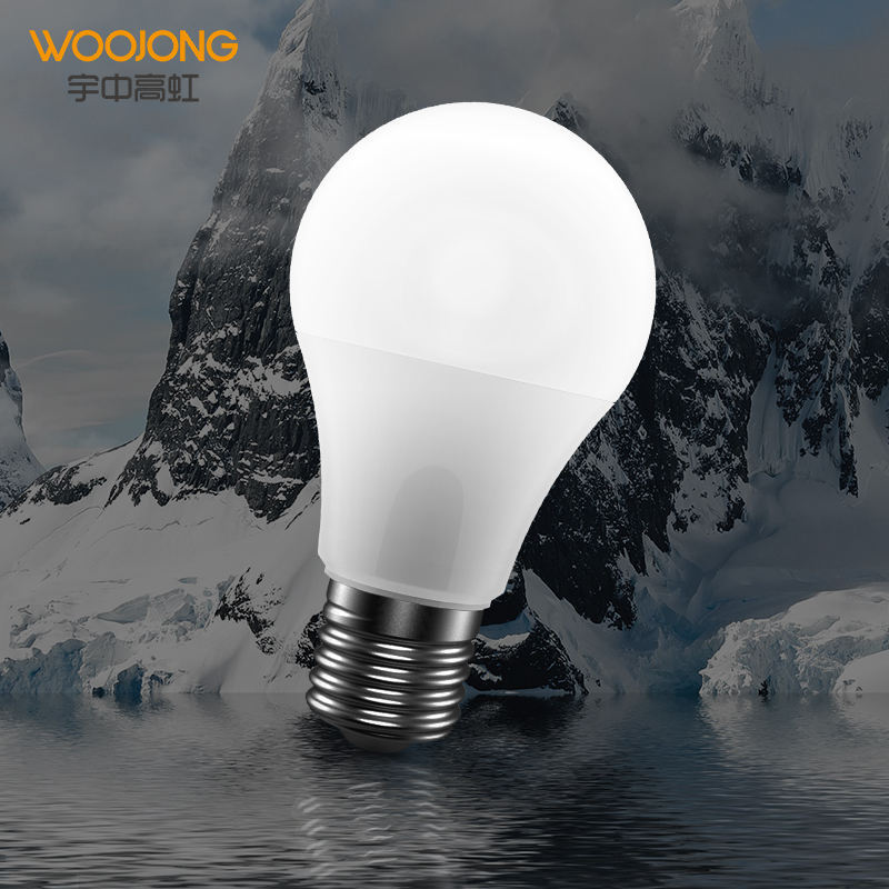 Woojong Best selling LED Bulbs 9W A60 220-240V factory e27