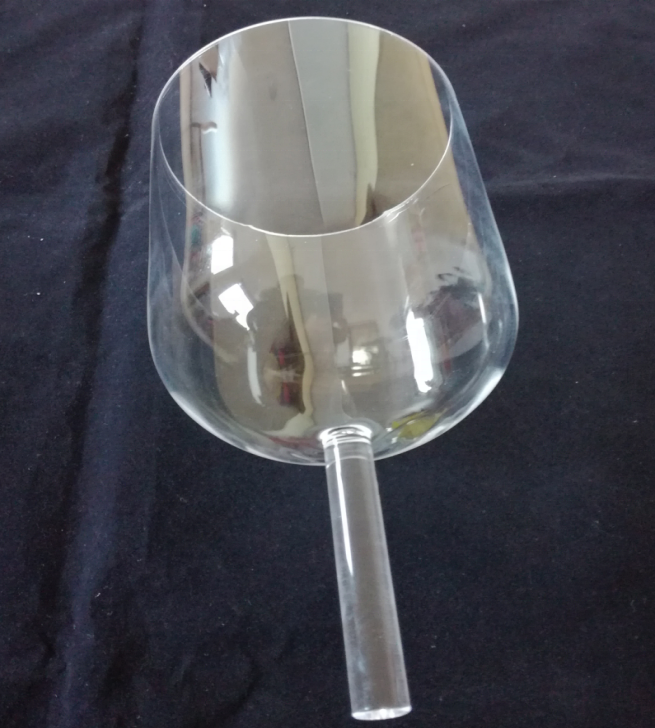 Good Transmittance Quartz Crystal Handle Singing Bowls for Sound Healing