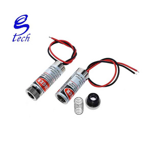 Hot Selling good price High Quality Red Line Laser Module 5mW 650nm Focus Adjustable Laser Head 5V Industrial Grade P0.05