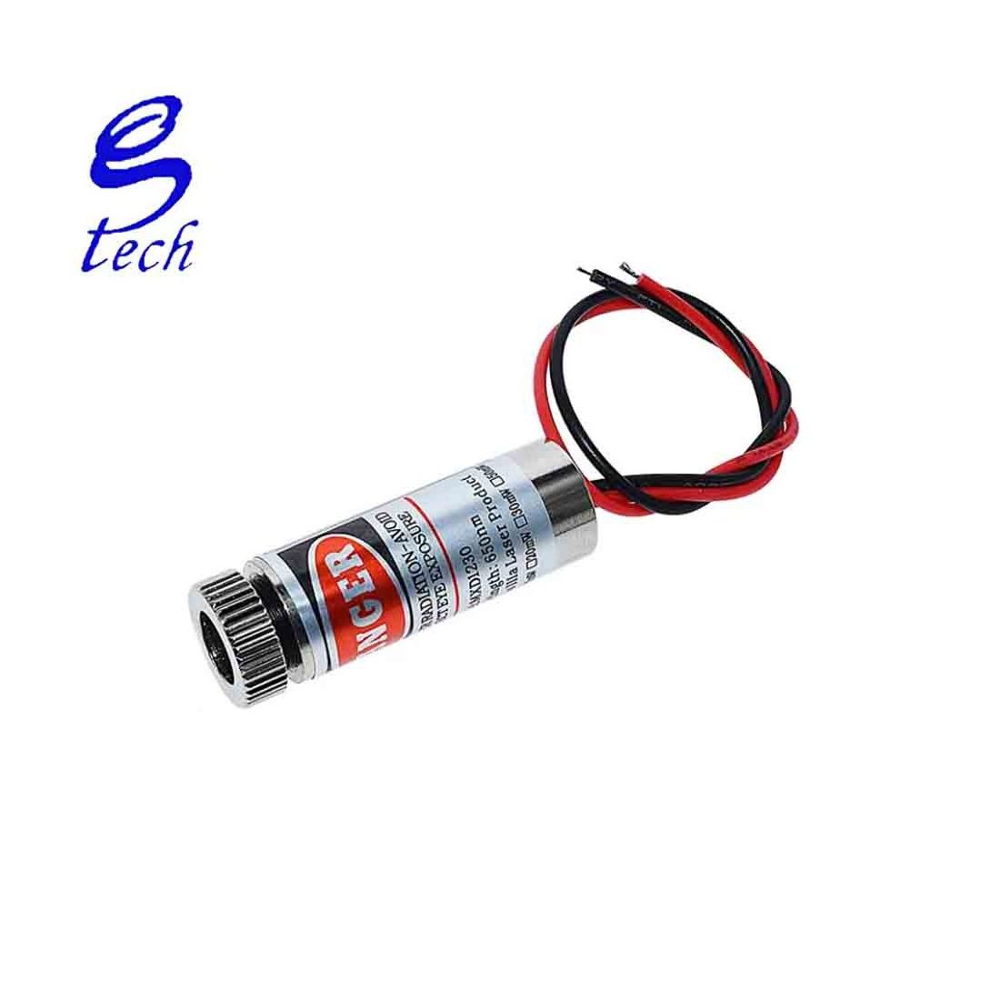 Hot Selling good price High Quality Red Line Laser Module 5mW 650nm Focus Adjustable Laser Head 5V Industrial Grade P0.05