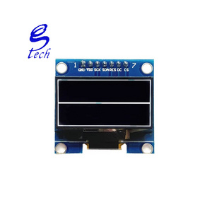 High quality 1.3 inch oled display module 7 pin spi interface CH1116 oled display module 12864 lcd display