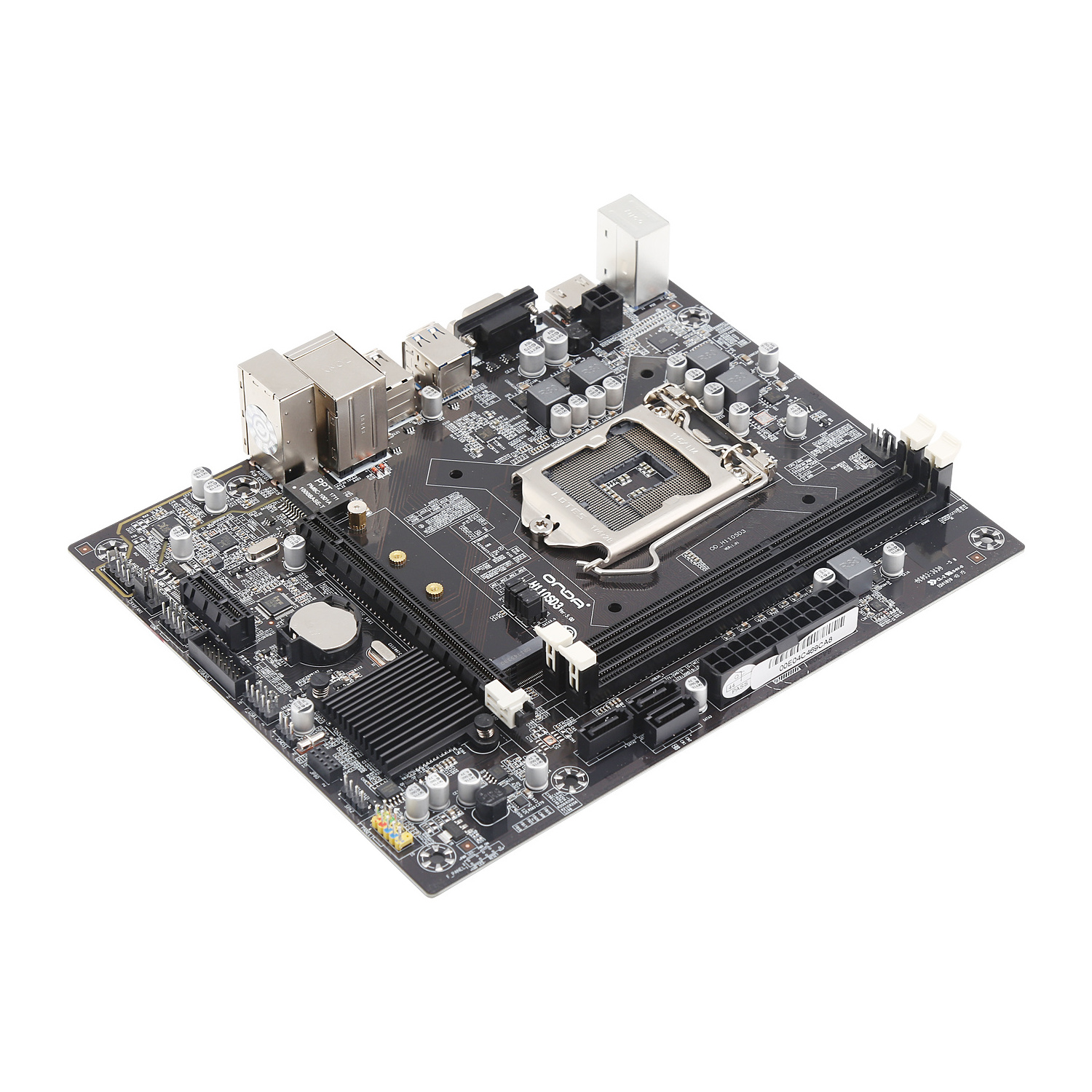 Cheapest H110 motherboard LGA1151 PC Mainboard DDR3 ram 2 Lan port