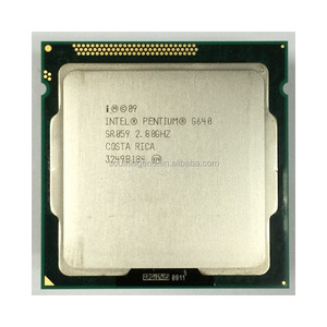 CPU Intel 2.8GHz 3M Dual core pentium G640 second hand Processor pulled used CPU