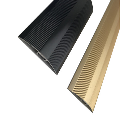 Aluminum anti slip stair nosing aluminium flooring profiles