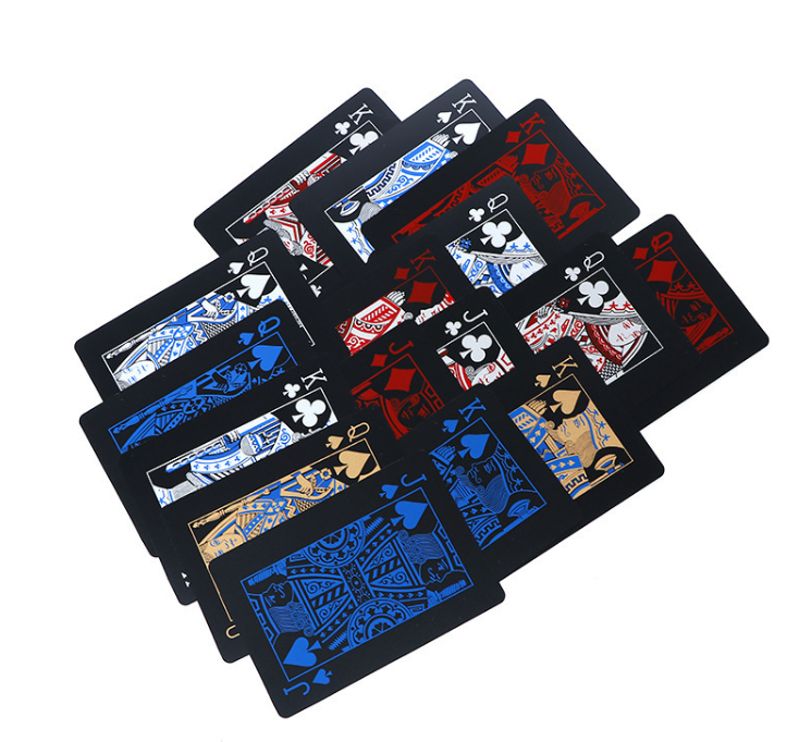 Waterproof Poker Cards and Playing Cards with Flexible Plastic PVC and Classic Trick Cards