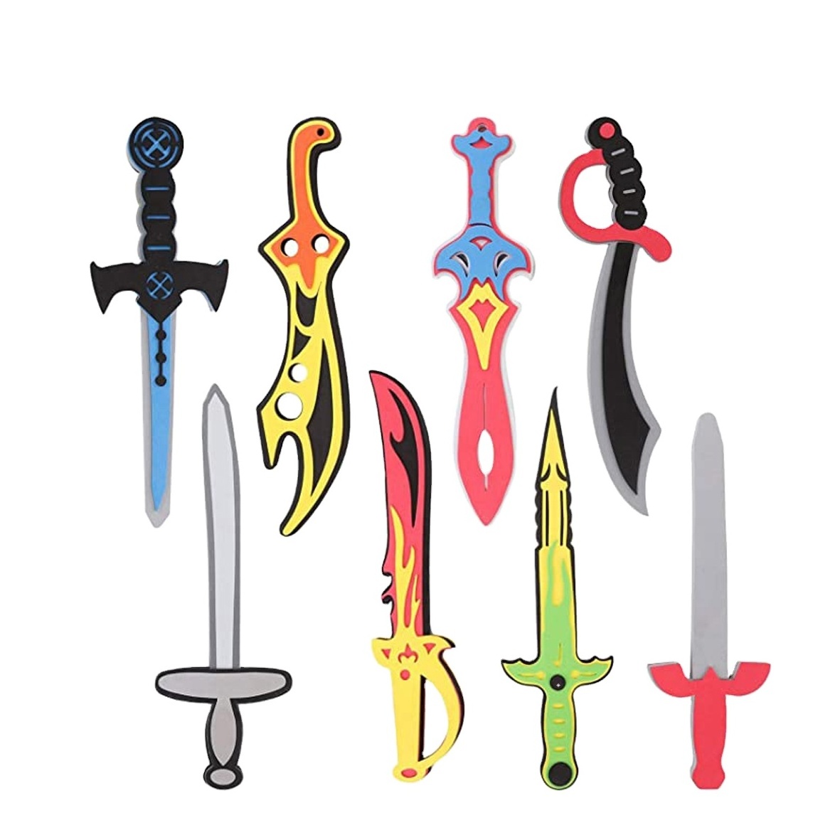 Kids Costume Role Play Pirate Warrior Viking Ninja Safe EVA Foam Swords Weapon Toys