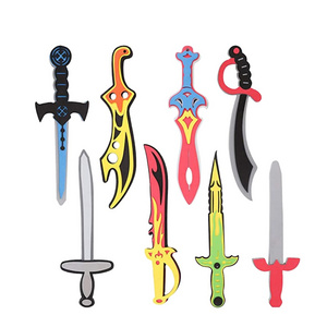 Kids Costume Role Play Pirate Warrior Viking Ninja Safe EVA Foam Swords Weapon Toys