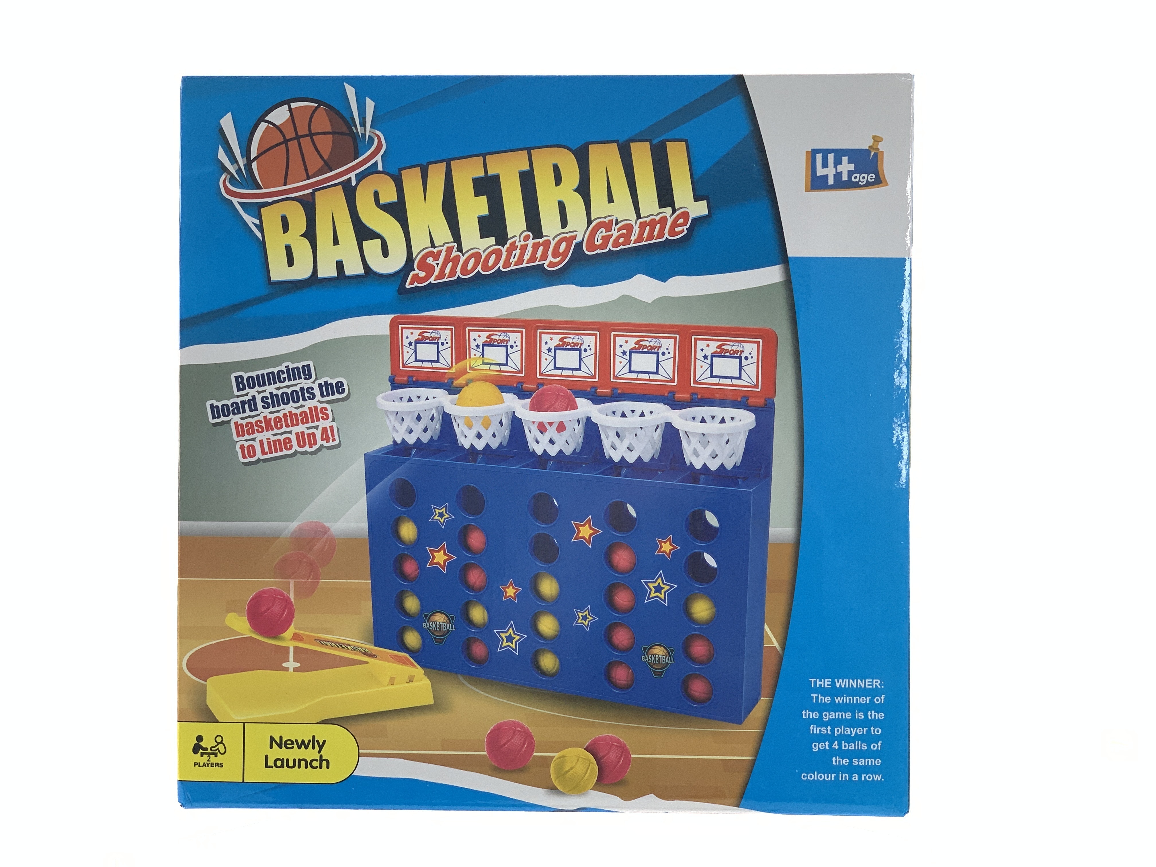 table game basketball shoot game Connect Shots 4 in a Row