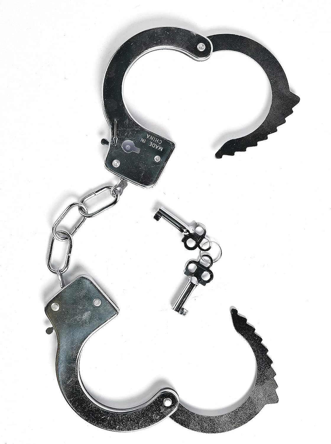 Western Handcuffs Role Play Toys Cowboy Sheriff Police Costume for Kids metal cuffs