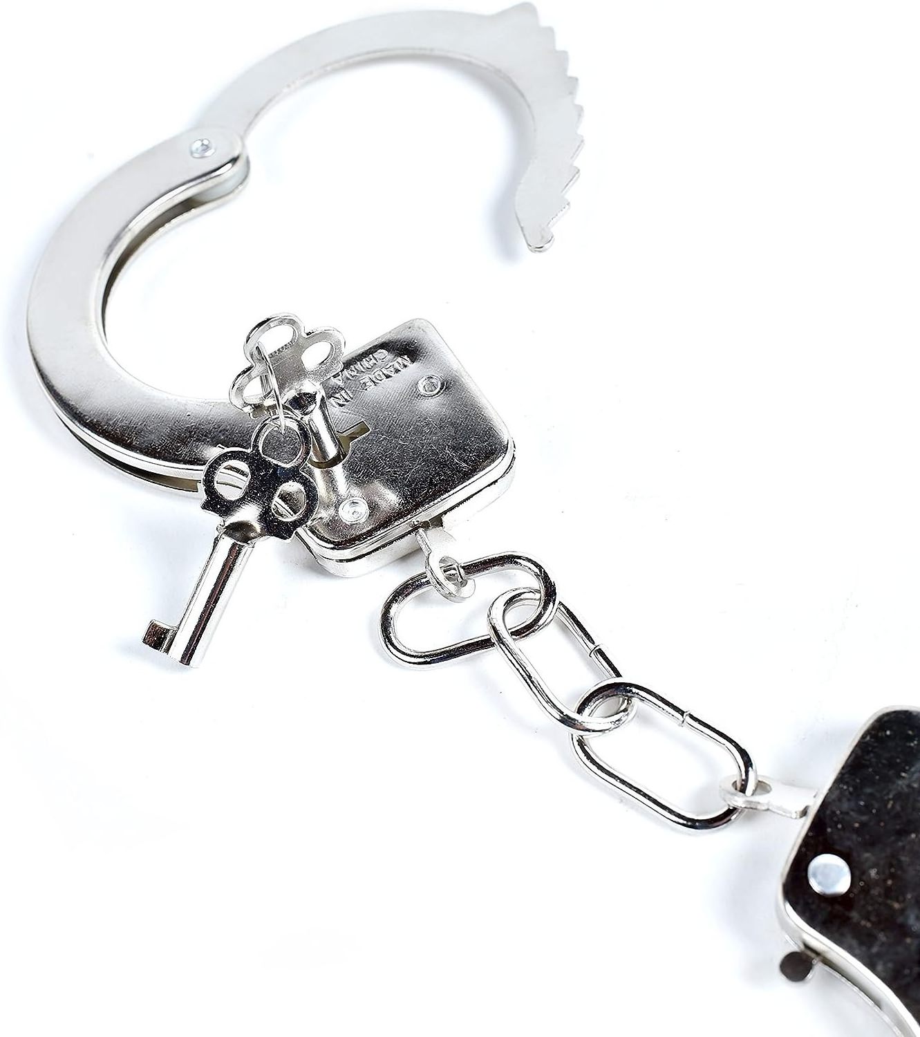 Western Handcuffs Role Play Toys Cowboy Sheriff Police Costume for Kids metal cuffs