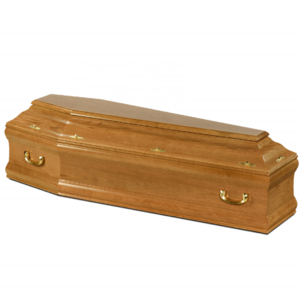 Europe Italian style solid wooden coffin Funeral Solid Wood burial vault combo bed Wood casket and coffin box Cremation coffin