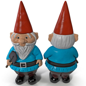 Resin garden gnome