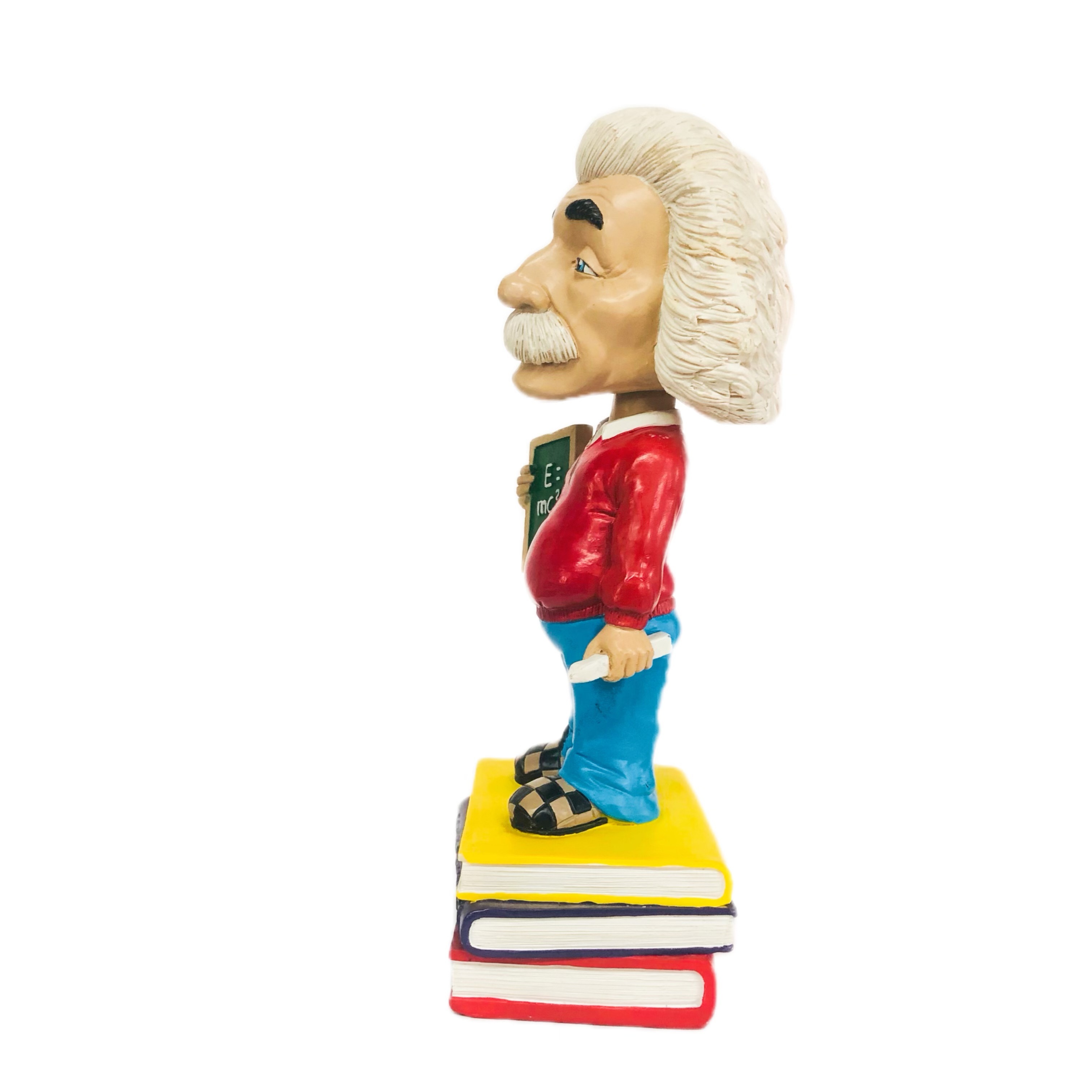 Einstein Bobble head, Exquisite Detail 3D Figurine Collection for Car Home Decoration