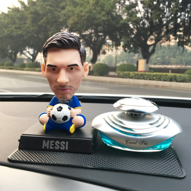 5.5 Inch Messi Custom Cartoon Bobble Head Special Car Decoration