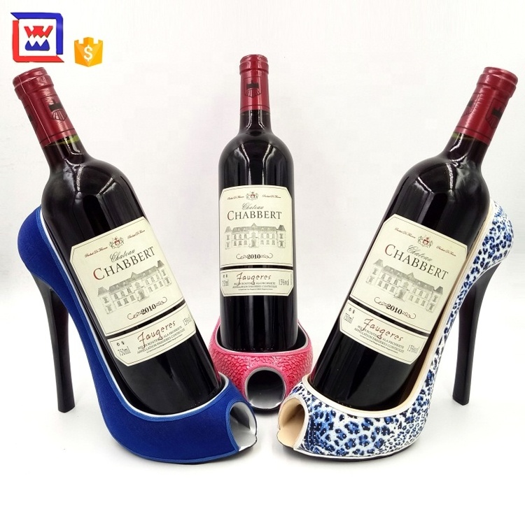 High Heel Shoes Wine Bottle Holder For Sale