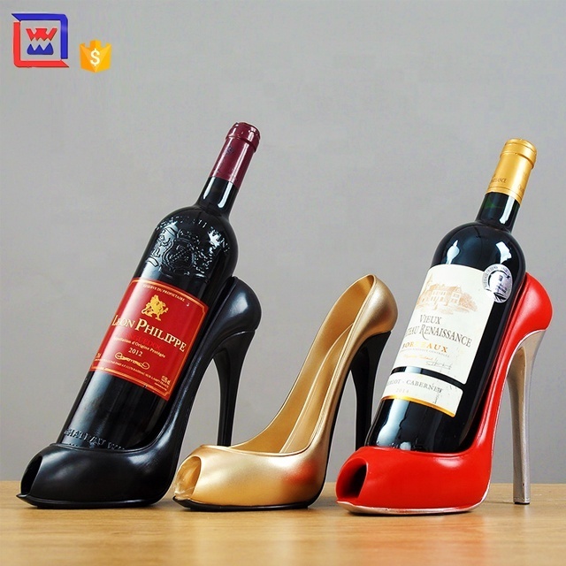 High Heel Shoes Wine Bottle Holder For Sale