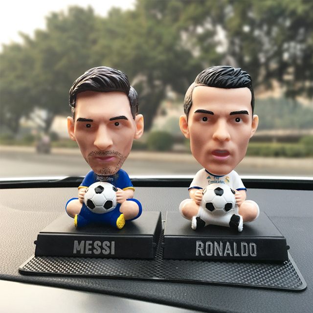 5.5 Inch Messi Custom Cartoon Bobble Head Special Car Decoration