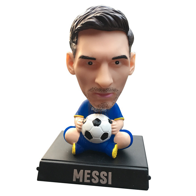 5.5 Inch Messi Custom Cartoon Bobble Head Special Car Decoration